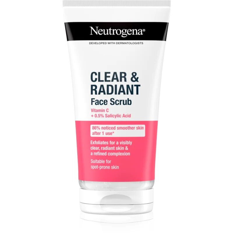 Neutrogena Clear & Radiant piling 150 ml