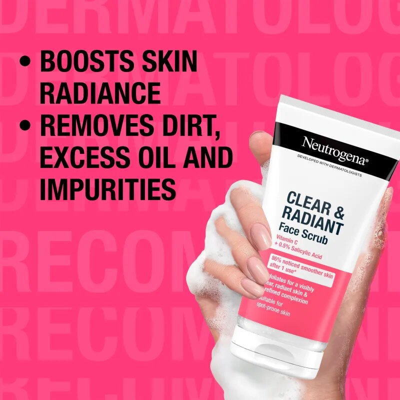 Neutrogena Clear & Radiant piling 150 ml