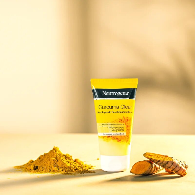 Neutrogena Curcuma Clear pomirjevalna in vlažilna krema 75 ml