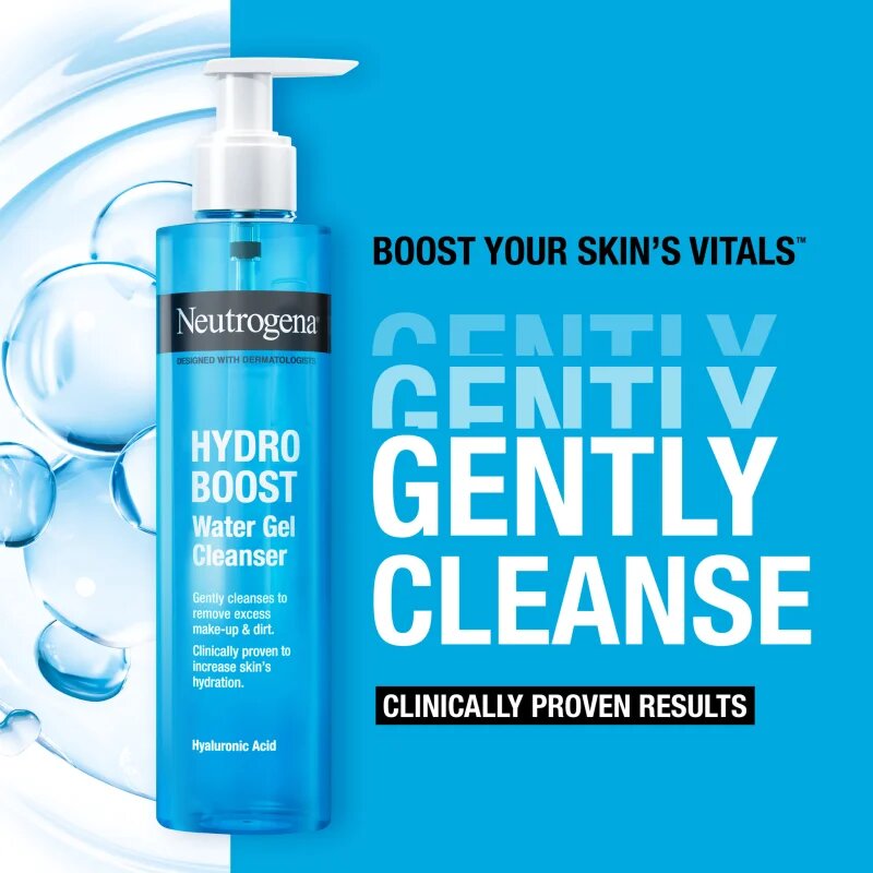 Neutrogena Hydro Boost® čistilni gel 200 ml