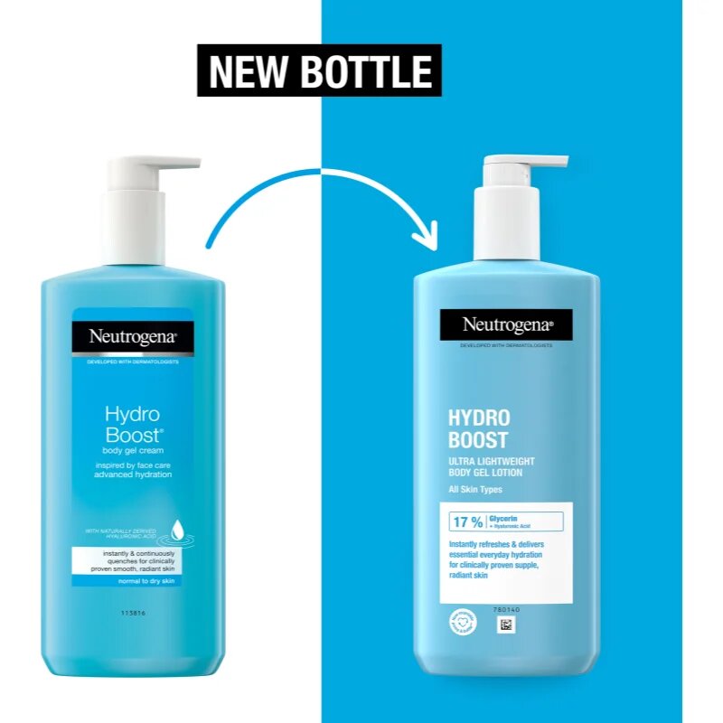 Neutrogena Hydro Boost® lahek losjon za telo z gelasto teksturo 400 ml