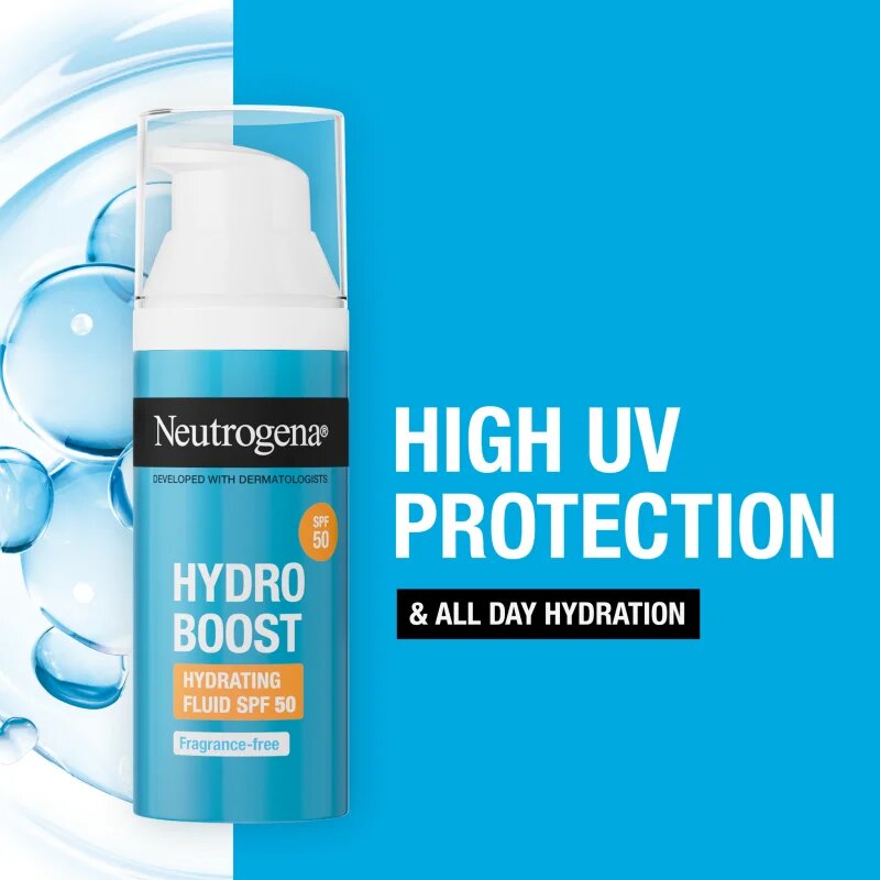 Neutrogena Hydro Boost® lahki vlažilni fluid SPF 50 50 ml