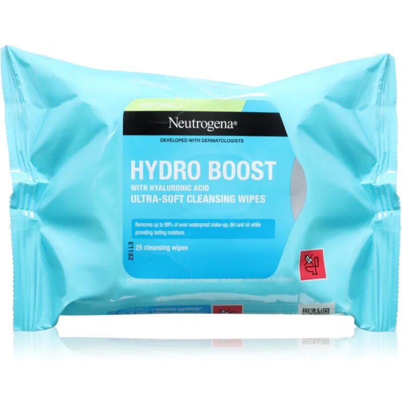 Neutrogena Hydro Boost® nežni čistilni robčki 25 kos