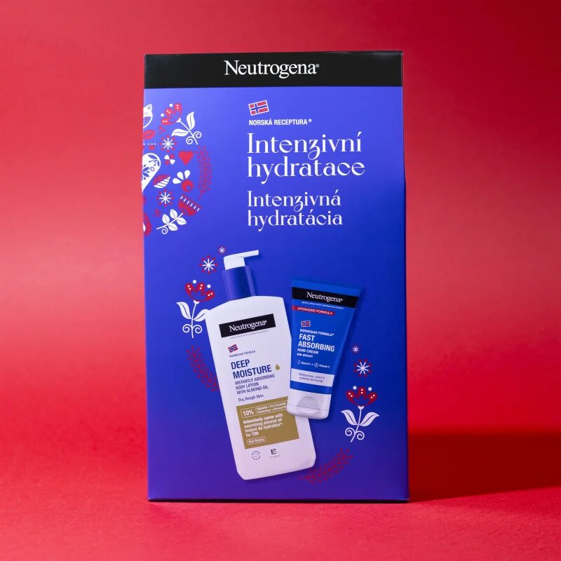 Neutrogena Norwegian Formula® Deep Moisture darilni set za intenzivno vlažnost