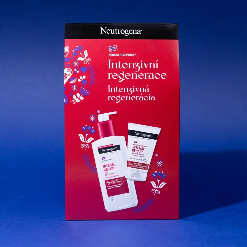 Neutrogena Norwegian Formula® Intense Repair darilni set za takojšnjo regeneracijo