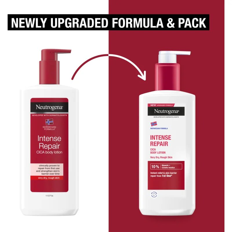 Neutrogena Norwegian Formula® intenzivno regeneracijsko mleko za telo za suho kožo 400 ml
