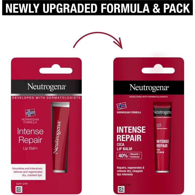Neutrogena Norwegian Formula® regeneracijski balzam za ustnice 15 ml