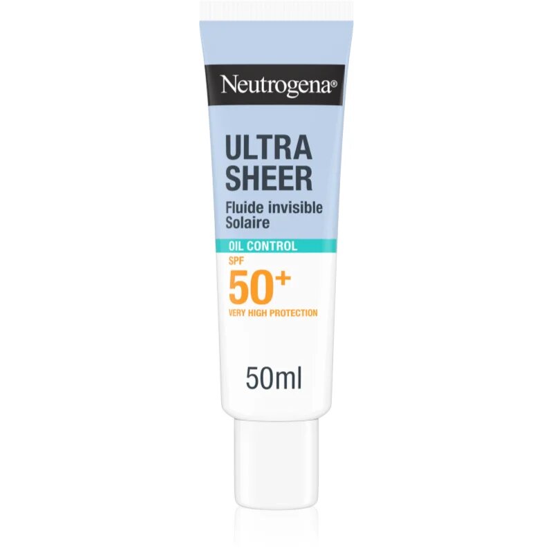 Neutrogena Ultra Sheer Oil Control ultra lahek fluid SPF 50+ 50 ml