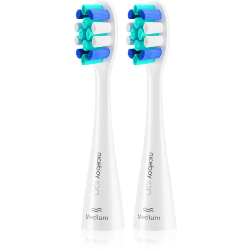 Niceboy ION Sonic Lite nadomestne glave medium White 2 kos