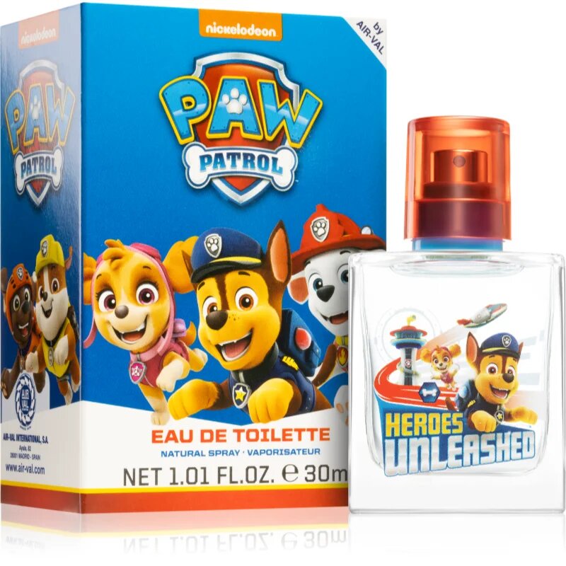 Nickelodeon Paw Patrol Eau de Toilette toaletna voda za otroke 3+ 30 ml