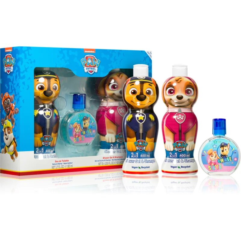 Nickelodeon Paw Patrol Shower Gel and Shampoo Set darilni set za otroke
