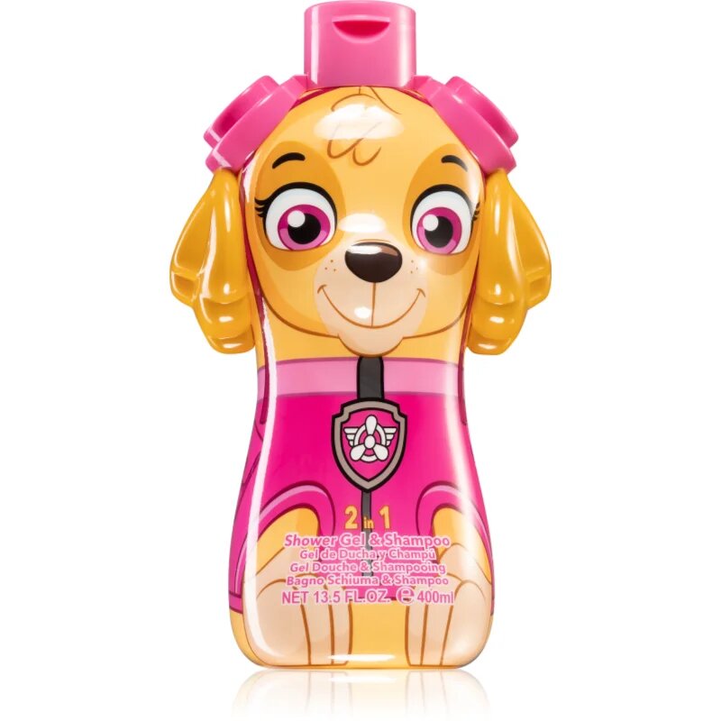 Nickelodeon Paw Patrol Sky gel za prhanje in šampon 2v1 za otroke 400 ml