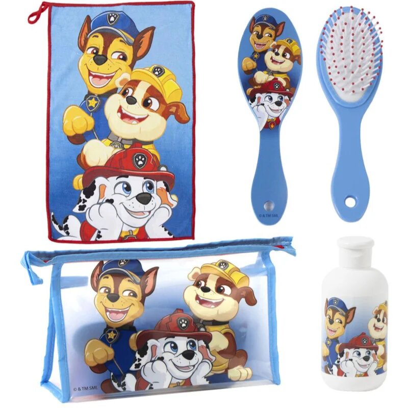 Nickelodeon Paw Patrol Toilet Bag darilni set za otroke