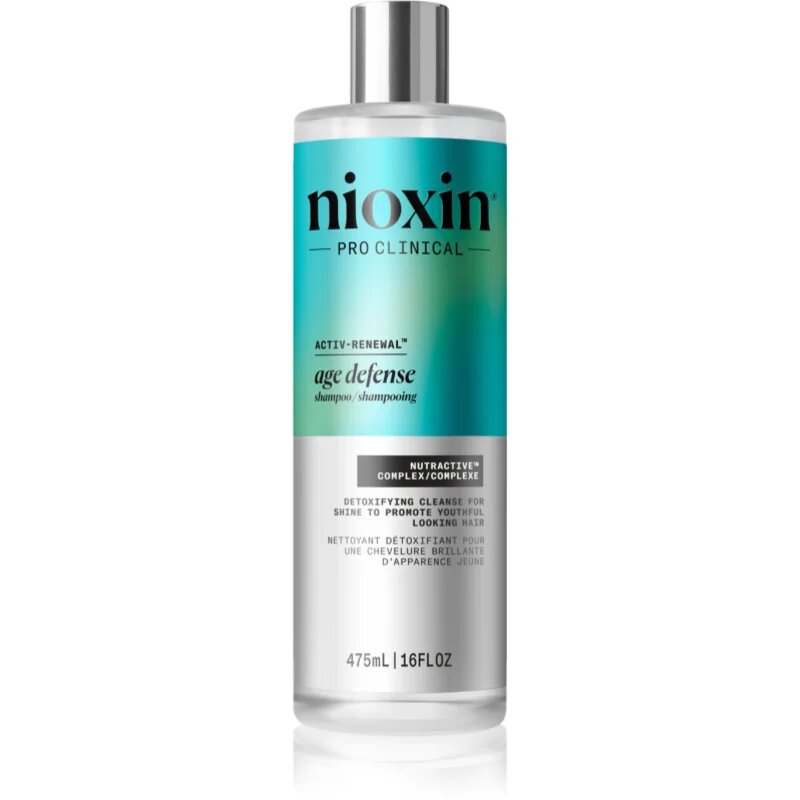 Nioxin Age defense Shampoo šampon proti staranju za vse tipe las 475 ml