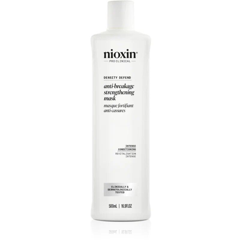 Nioxin Density Defend Anti-breakage Strengthening Mask maska za okrepitev las za poškodovane in krhke lase 500 ml