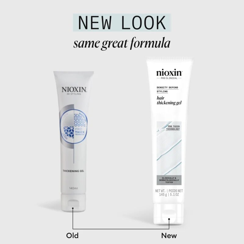 Nioxin Density Defend Hair Thickening Gel gel za fiksacijo in obliko 140 ml