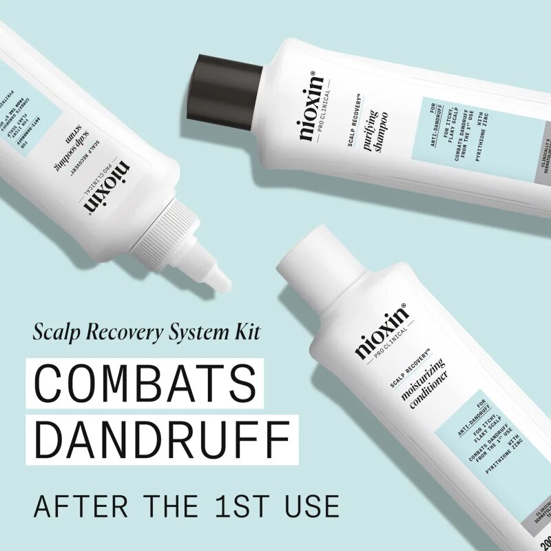 Nioxin Scalp Recovery darilni set proti prhljaju 3 kos