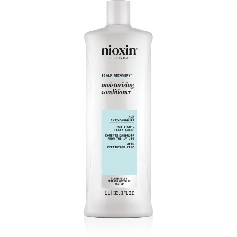 Nioxin Scalp Recovery Moisturizing Conditioner globinsko vlažilni balzam proti suhemu prhljaju 1000 ml