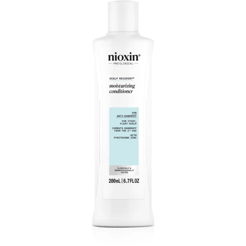 Nioxin Scalp Recovery Moisturizing Conditioner globinsko vlažilni balzam proti suhemu prhljaju 200 ml