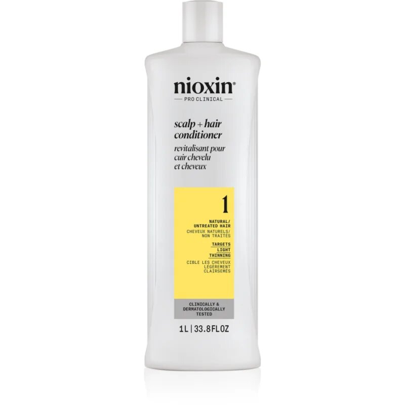 Nioxin System 1 balzam proti redčenju las 1000 ml