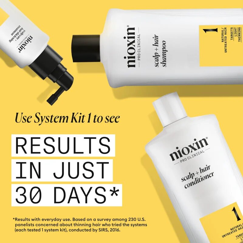 Nioxin System 1 balzam proti redčenju las 1000 ml