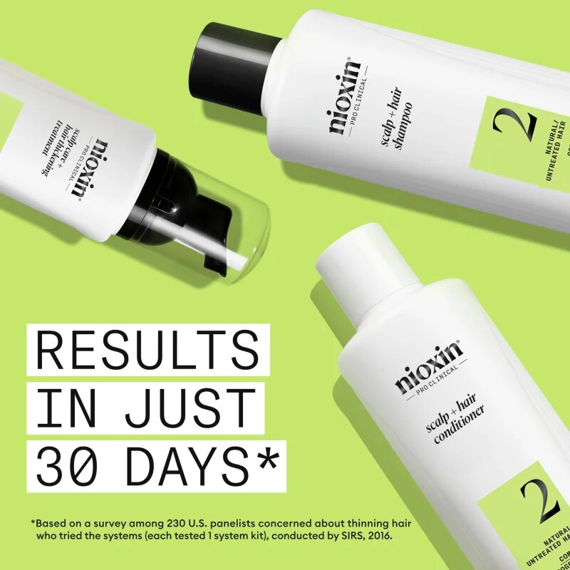 Nioxin System 2 darilni set za redke lase 3 kos