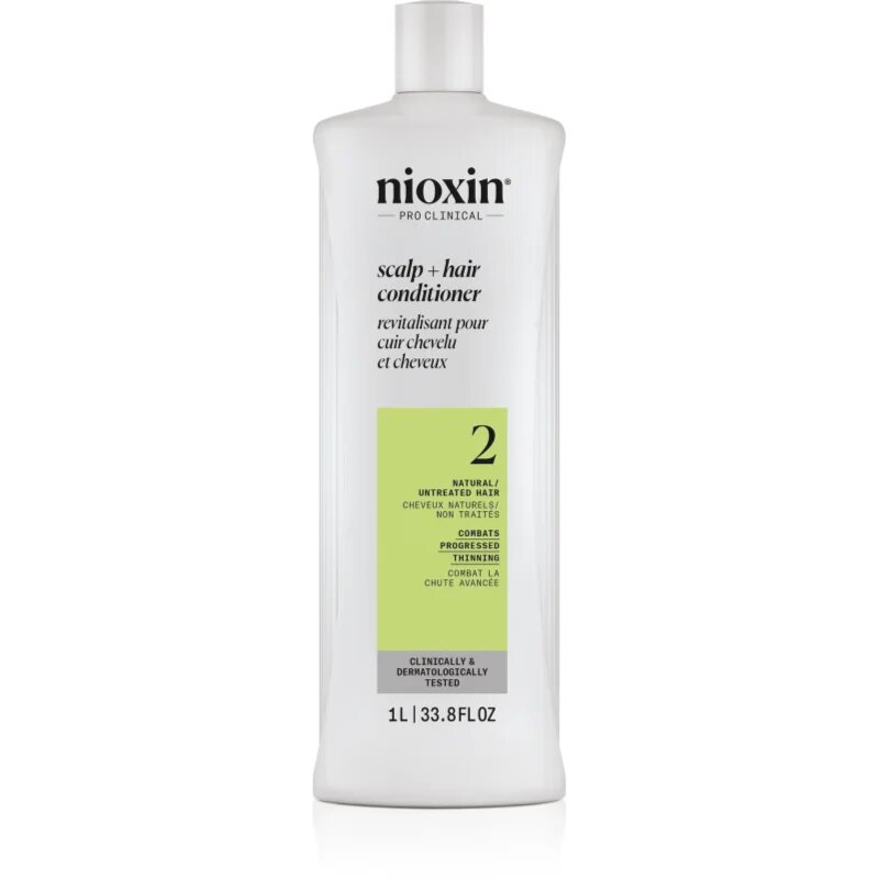 Nioxin System 2 Scalp + Hair Conditioner balzam proti redčenju las 1000 ml