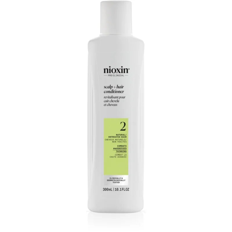 Nioxin System 2 Scalp + Hair Conditioner balzam proti redčenju las 300 ml