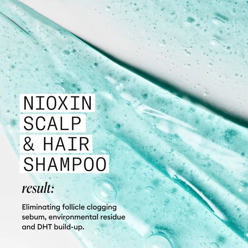 Nioxin System 3 Scalp + Hair Shampoo čistilni šampon za barvane redke lase 1000 ml