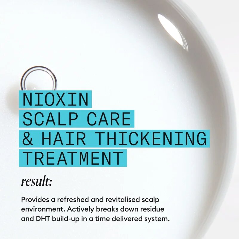 Nioxin System 3 Scalp + Hair Thickening Treatment nega brez spiranja za redke lase 100 ml