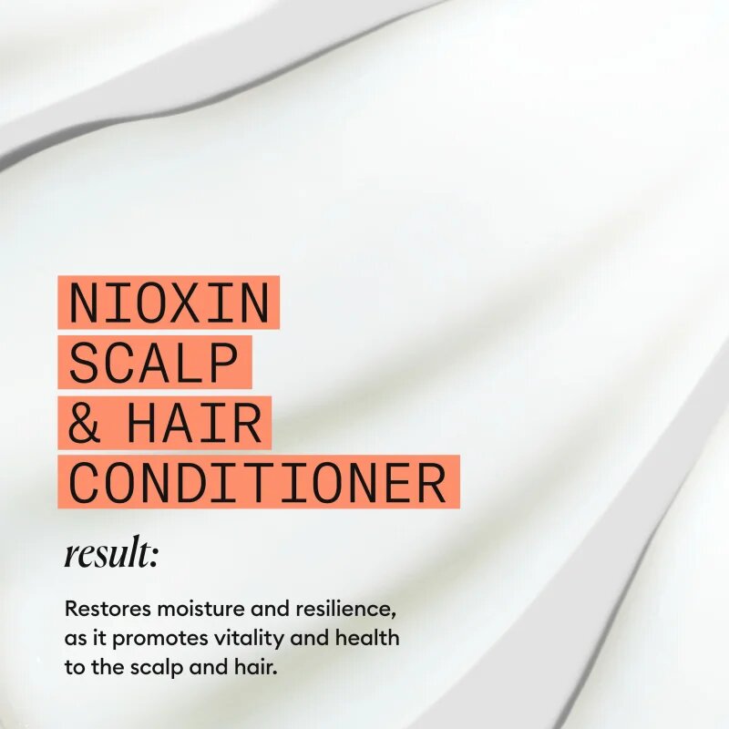 Nioxin System 4 Scalp + Hair Conditioner vlažilni in hranilni balzam za barvane in poškodovane lase 300 ml
