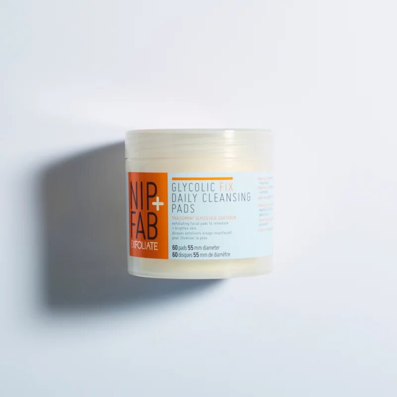 NIP+FAB Glycolic Fix čistilne blazinice 60 kos