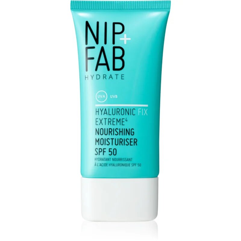 NIP+FAB Hyaluronic Fix Extreme4 vlažilna krema za obraz SPF 50 50 ml