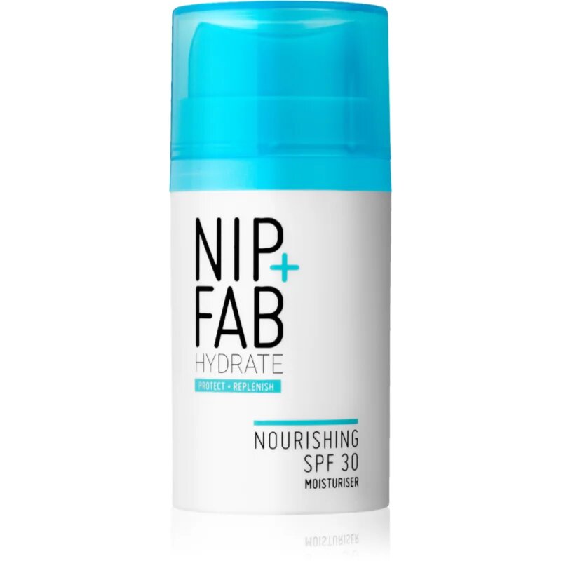 NIP+FAB Hydrate Nourishing hranilna vlažilna krema SPF 30 50 ml