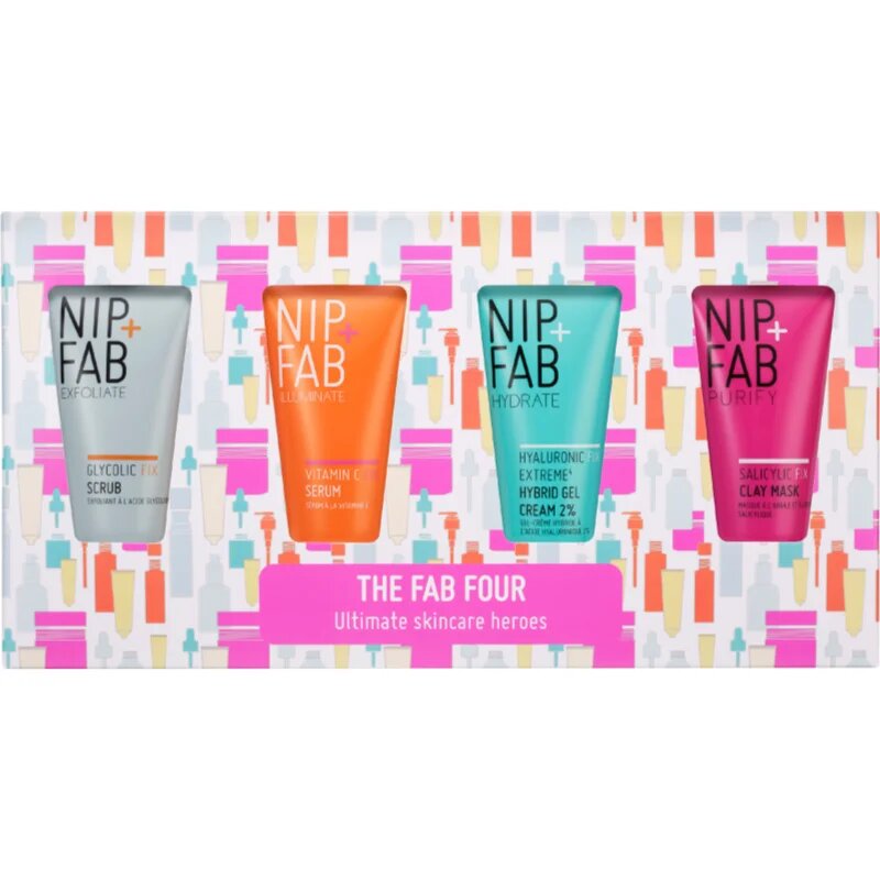NIP+FAB The Fab Four Best Sellers Mix set za nego obraza