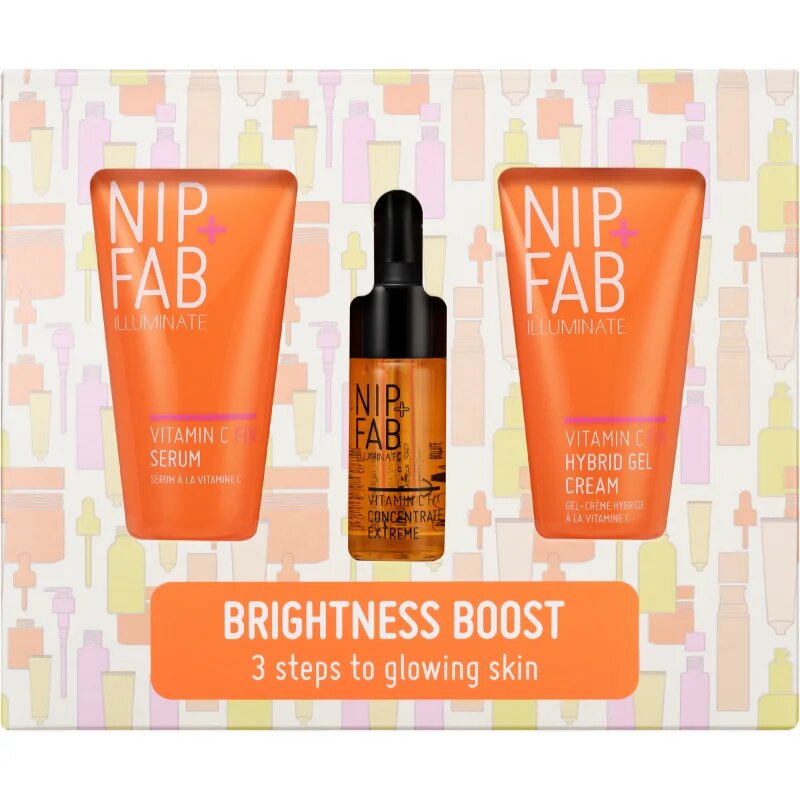 NIP+FAB Vitamin C Fix Brightness Boost set za nego obraza z vitaminom C