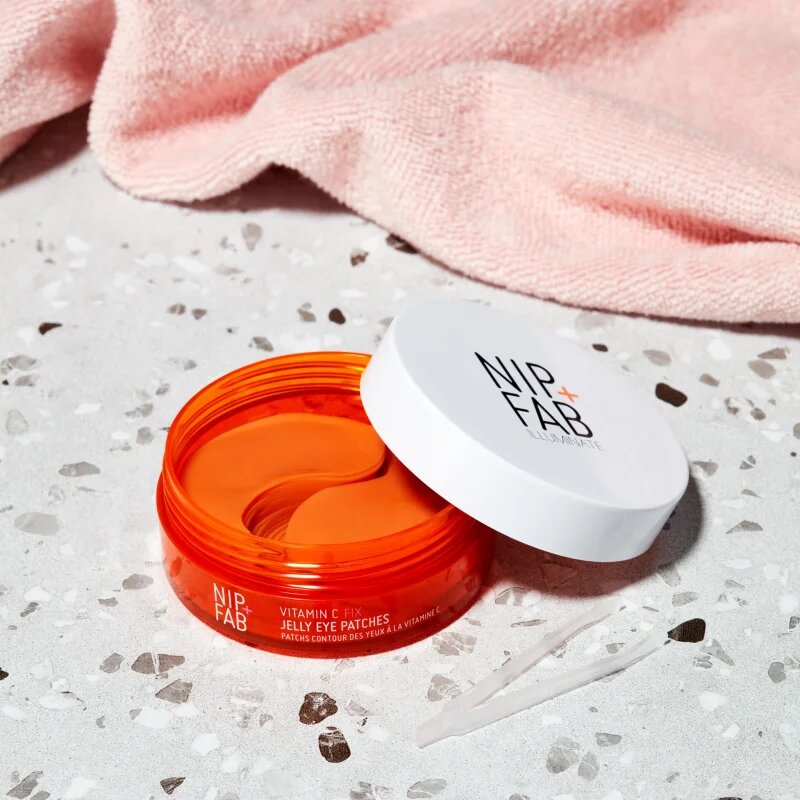 NIP+FAB Vitamin C Fix gel blazinice za predel okoli oči 20 kos