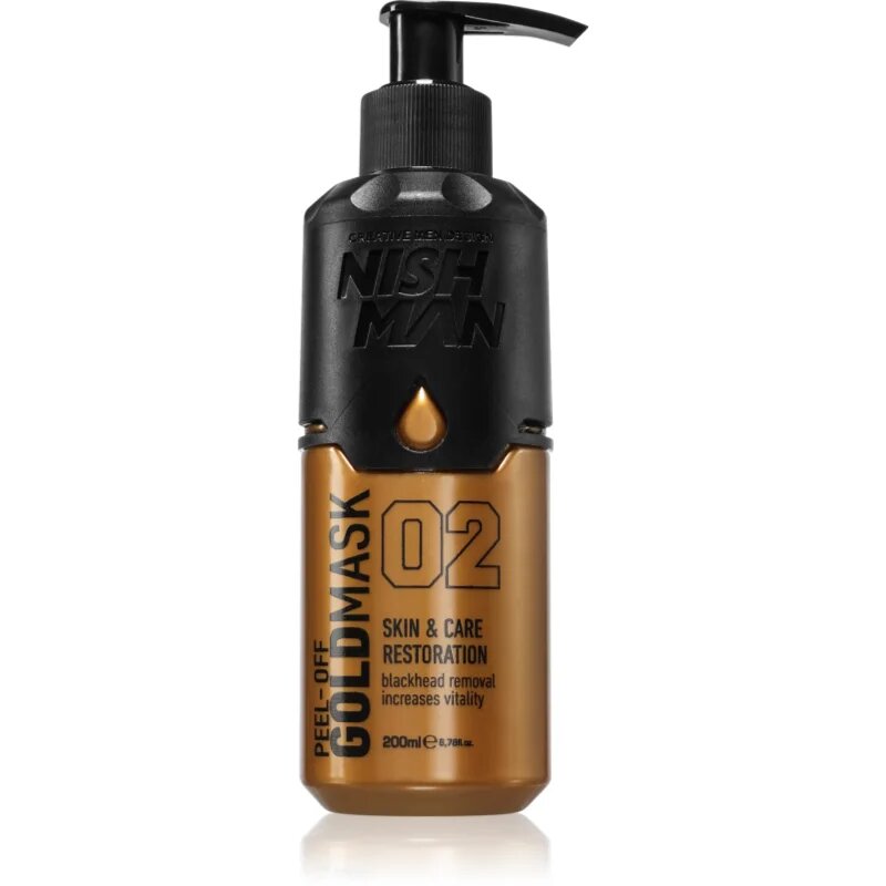 Nish Man 02 luščilna maska 200 ml