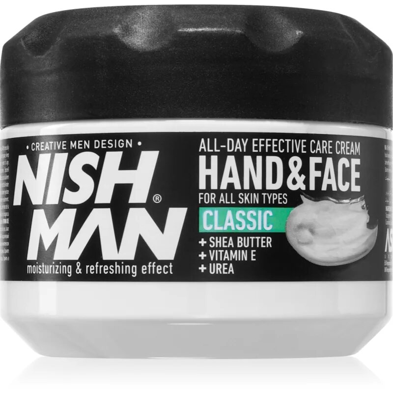 Nish Man Classic krema za obraz za roke 300 ml