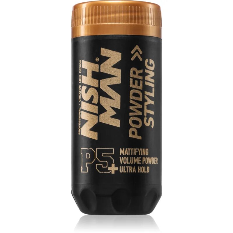 Nish Man P5 puder za lase za moške 20 g