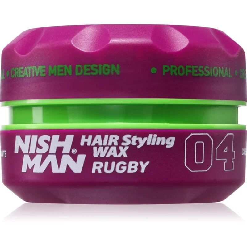 Nish Man Rugby vosek za stilsko oblikovanje las 150 ml