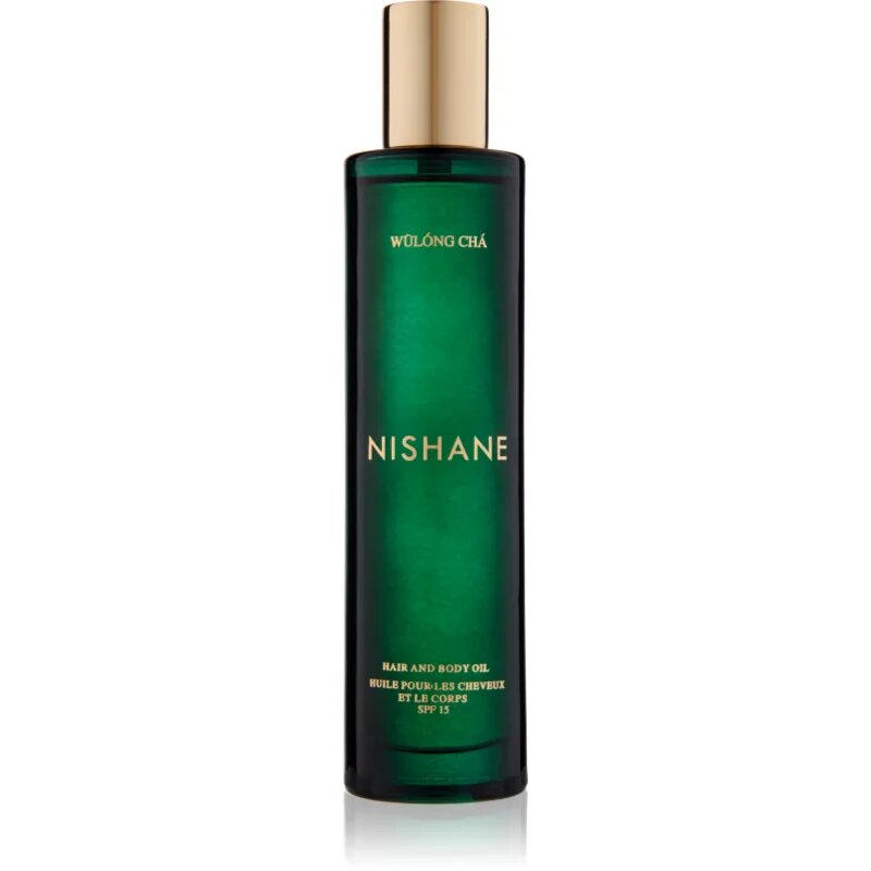 Nishane Wulong Cha parfumirano olje za lase in telo SPF 15 100 ml