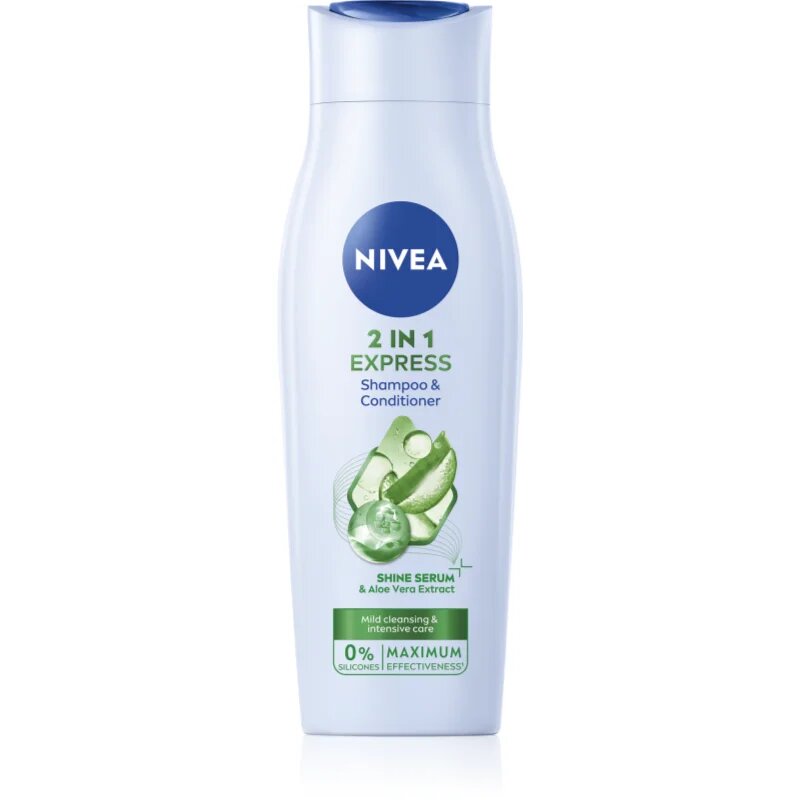 Nivea 2in1 Care Express Protect & Moisture šampon in balzam 2 v1 250 ml
