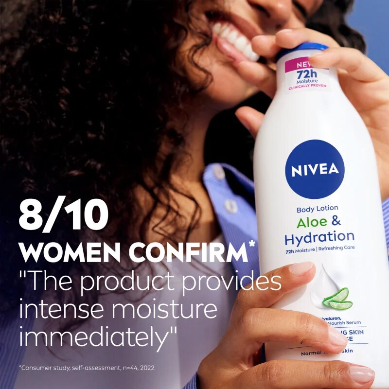 Nivea Aloe & Hydration lahek losjon za telo 400 ml