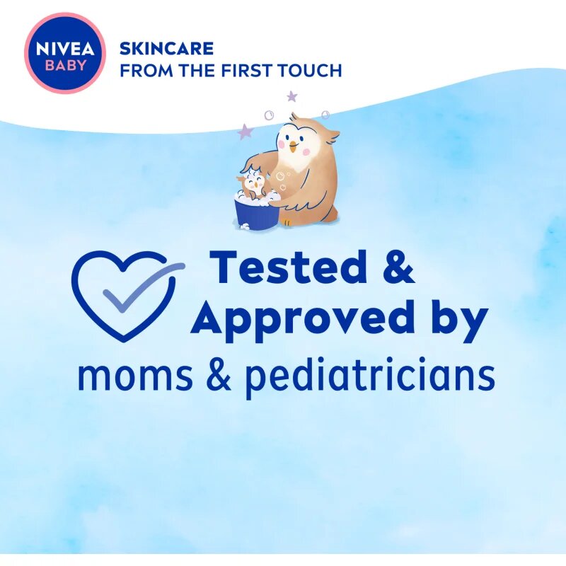 Nivea BABY Bed Time gel za prhanje za telo in lase 200 ml