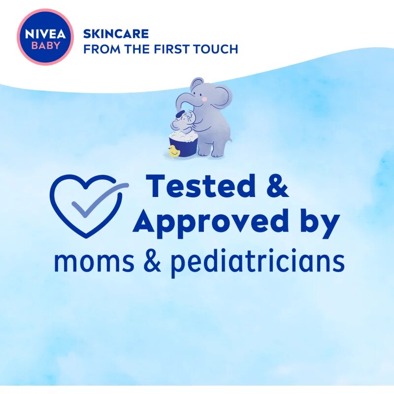 Nivea BABY gel za prhanje za telo in lase 200 ml