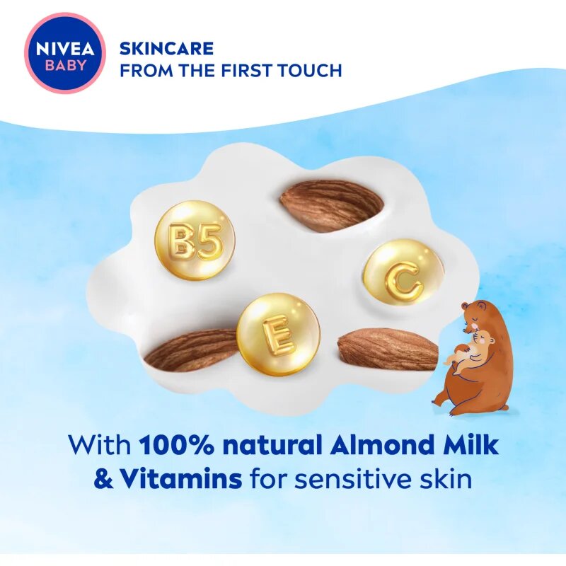 Nivea BABY masažno olje 200 ml
