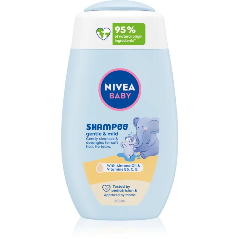 Nivea BABY nežni šampon za otroke 200 ml
