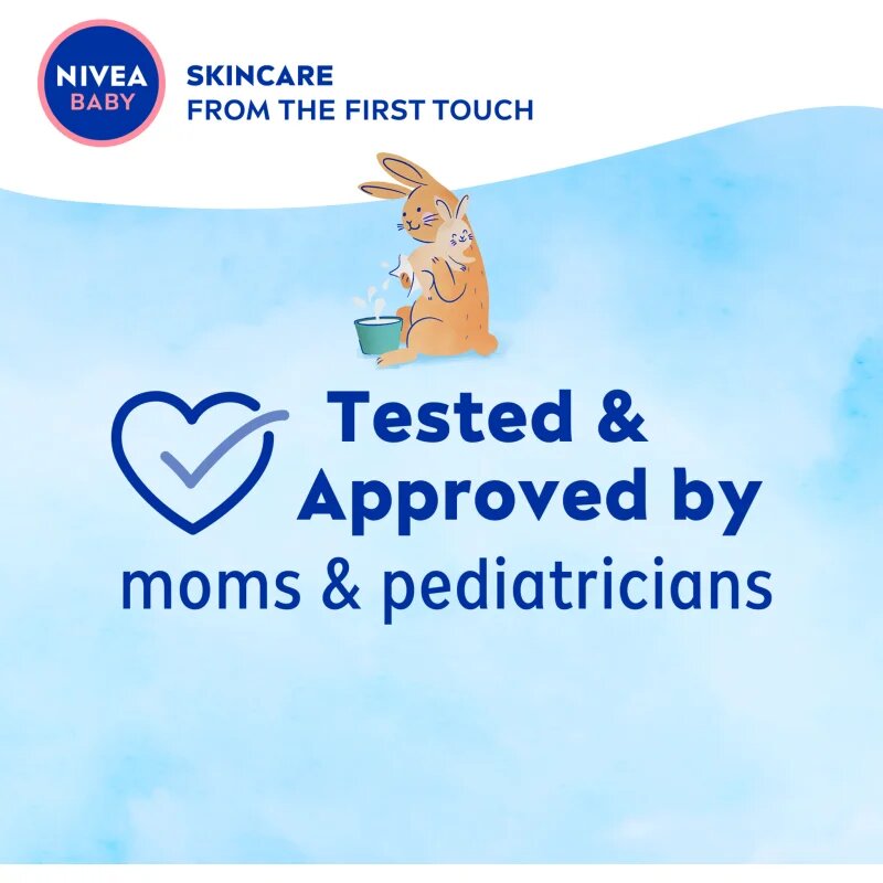 Nivea BABY Pure Water osvežilni vlažilni robčki 57 kos