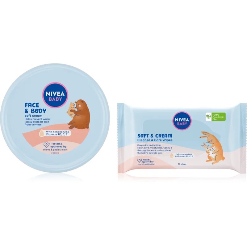 Nivea BABY Soft set za otroško kožo